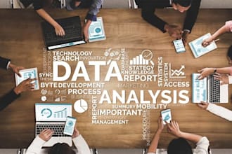 do your data analytics i am here to buid what you need  in data analytics