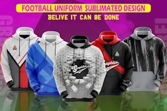 make brilliant all over print hoodie, sweatshirt design