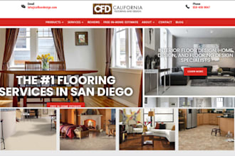 design flooring website tile website construction website