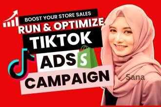 run and optimize tiktok ads for your shopify dropshipping store