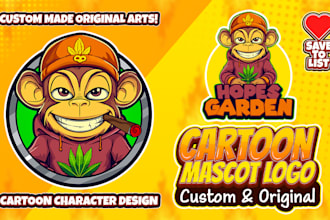 design weed cartoon, cannabis cartoon logo