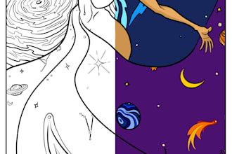 create custom coloring page for you
