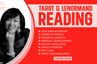 do a reading with tarot and lenormand