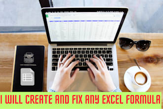 create and fix any excel formula