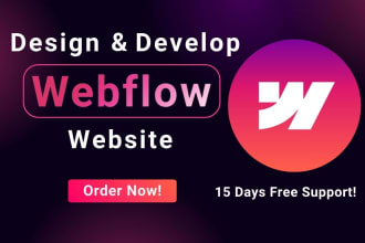 be your webflow website designer, developer,  figma to webflow expert