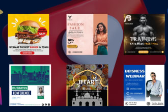 design creative facebook ads, canva instagram post for your business