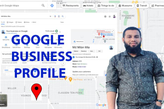 create google business profile and pin drop