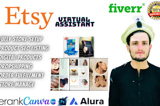 etsy store setup, SEO listing, products listing