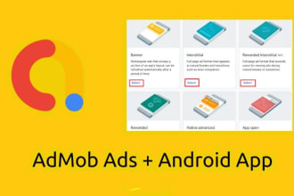 integrate admob and facebook ads into android app