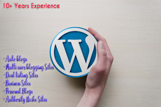build a responsive website or blog using wordpress