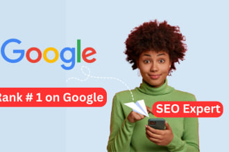 provide website SEO service for google first page ranking