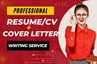 write and upgrade cv, resume and cover letter
