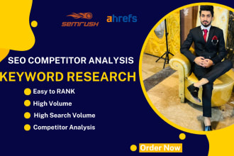 do competitor analysis or keyword research semrush reports