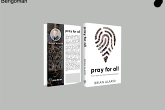 do professional book cover, book cover design, creatspace