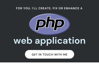 develop your custom PHP web application