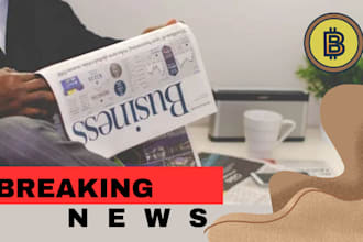 write press release for business, crypto, nft web3, blockchain, fintech, startup