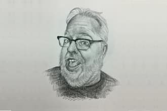 turn your photo into realistic sketch