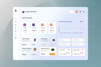 do UI UX for your website app dashboard design app ui design