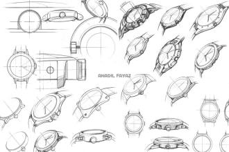 product sketching and drawing