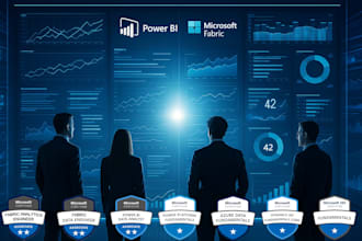 data analytics in microsoft fabric with power bi reporting