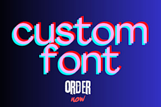 do modern text, font logo and custom typography, lettering, hand drawn de