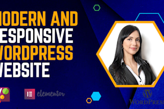 build a modern business wordpress website