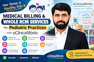 do medical billing for your pediatric practice by using eclinicalworks