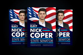do political campaign flyer design