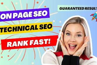 do wordpress website onpage SEO and technical service