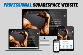 do timeless squarespace website design or redesign, website development