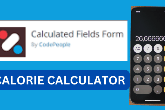 create a calculated field form for your wordpress website