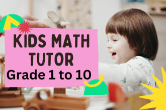 be your kids math tutor