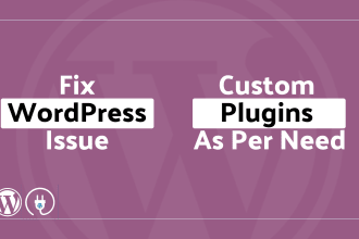 fix wordpress, woocommerce issues  develop plugins