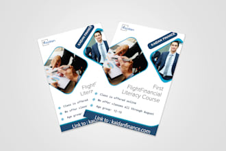 do modern and professional business flyer design in 24hrs