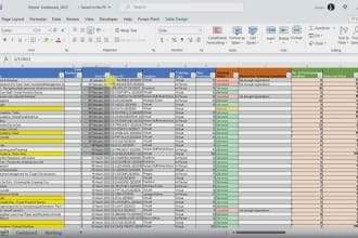 do excel data entry, graph, auto process, pivot tables,dashb