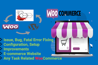 fix woocommerce issue or handle task related to woocommerce