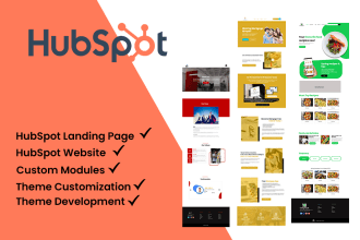 create hubspot website using hubspot builder or custom modules
