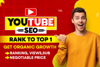 do best youtube video seo and organic promotion for channel growth