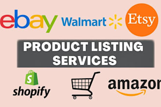 listing products on shopify amazon ebay and image editing bulk upload