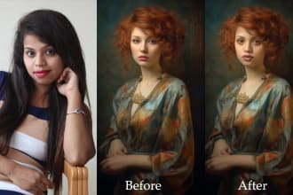 artistic photo manipulation, face swap, compositing, and head swap