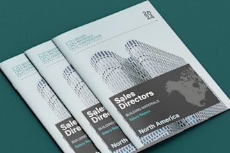 design a professional annual report and company profile