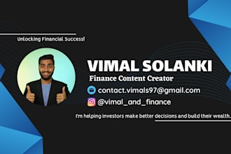 create engaging and expert finance content for your audience