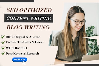 write compelling SEO blog posts and website content
