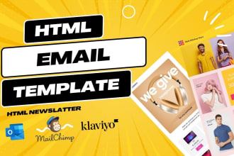 do html email template design and html email signature