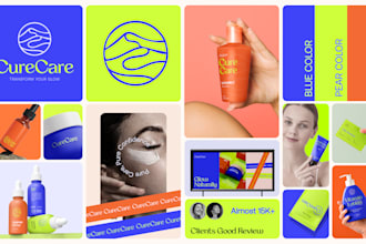 design complete brand style guide, brand kit, logo and brand guidelines