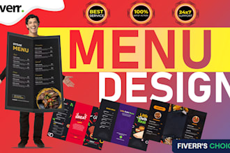 create food flyer design for you