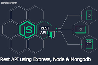 create rest API using nodejs, expressjs and mongodb