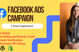 run facebook and instagram ads campaign manager, shopify fb adds