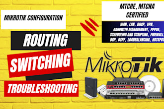 do configure and troubleshoot mikrotik router