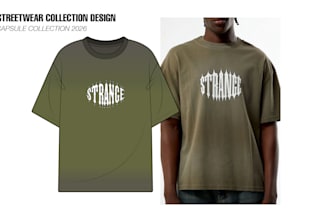 design a streetwear  collection for men